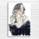 Bold Woman Word Art Canvas Print