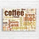 Vintage Coffee Collage Canvas Print