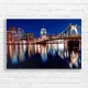 Pittsburgh Skyline at Night Canvas Print