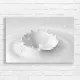 Elegant Milk Splash Abstract Art Canvas Print