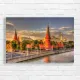 Moscow Kremlin Sunset Canvas Print