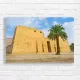 Ancient Egyptian Temple Hieroglyphs Canvas Print