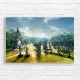 Spiritual Buddha Garden Canvas Print