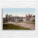 Trinity College Cambridge Historic Architectural Canvas Print