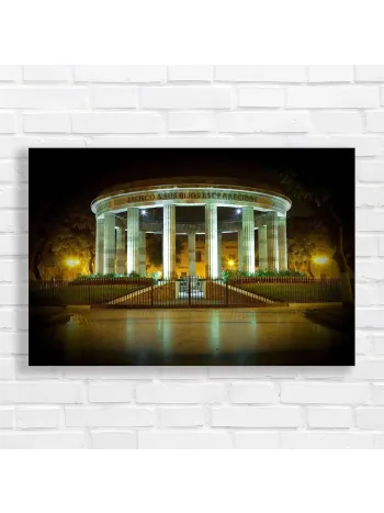 Monumental Rotunda Night View Canvas Print