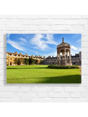 Historic Cambridge Court Canvas Print